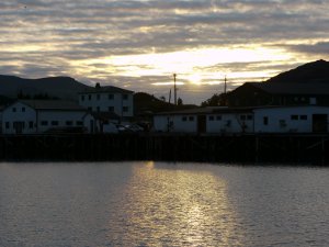 Midninght sun inside the Arctic Circle. Midninght sun inside the Arctic Circle.